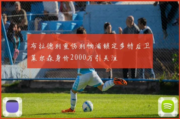 布拉德利重伤利物浦锁定多特后卫莱尔森身价2000万引关注